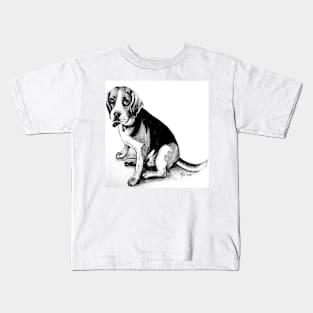 Ned the Beagle Kids T-Shirt